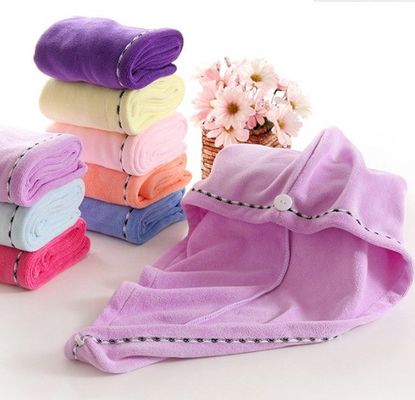 Waffle 25x65cm Microfiber Long Hair Towel Fast Absorbing
