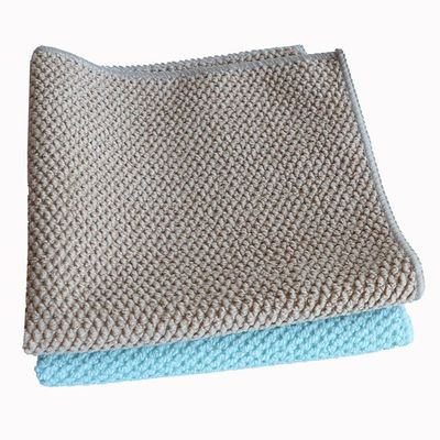 Machine Washable Microfiber Glass Towel Rags Dishcloth For Auto Cleaning